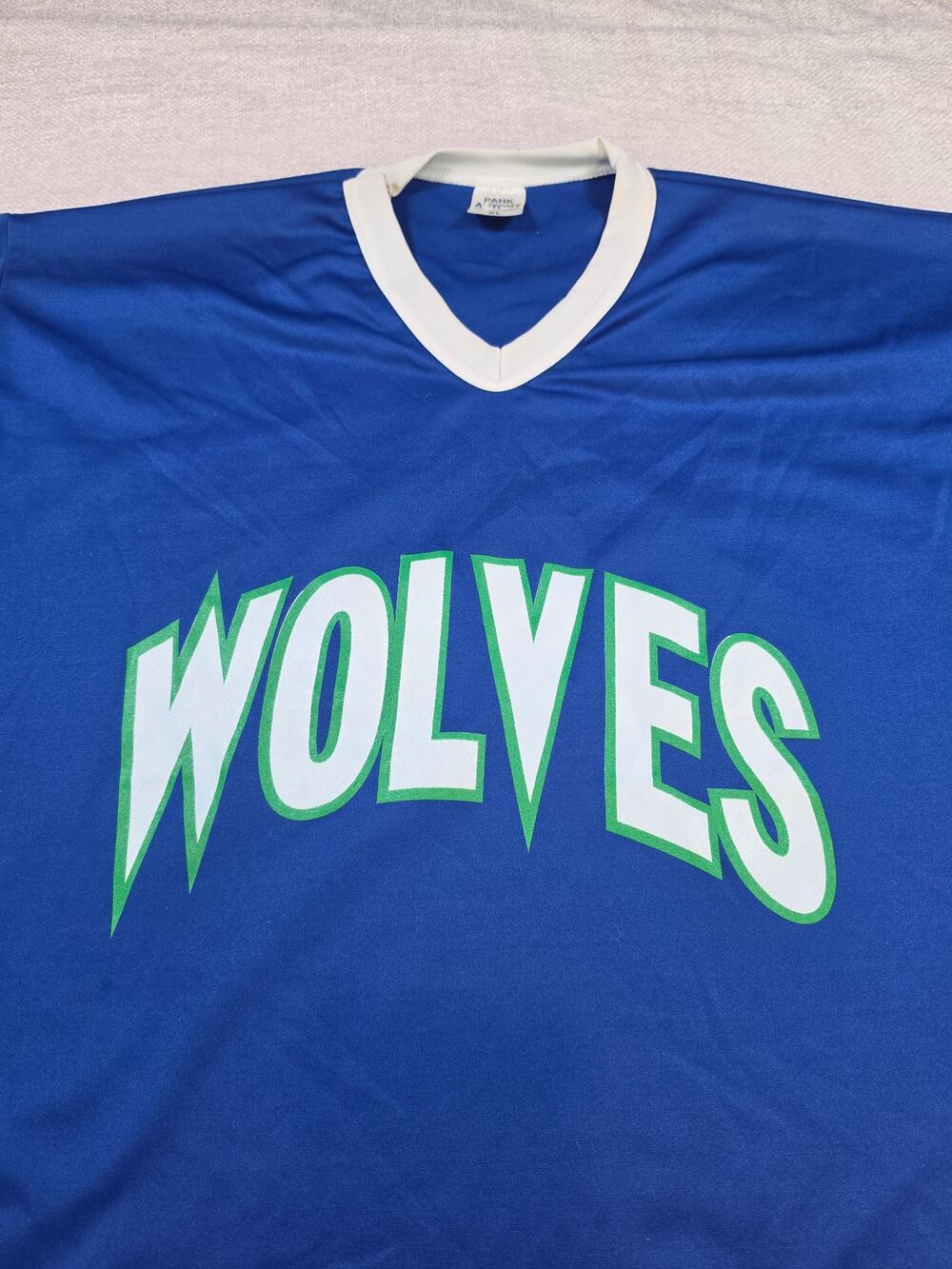 90s Park Anthony Minnesota Timberwolves Jersey Mens XL Blue NBA Basketball